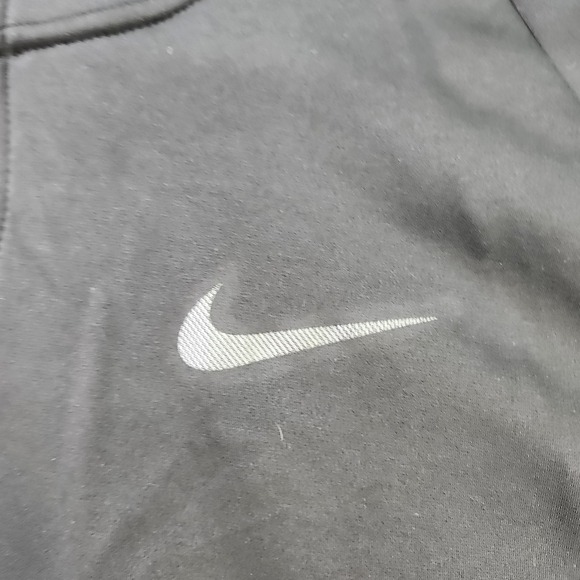 Nike Dri-FIT Hoodie Mens XL Black Full Zip Fleece Athletic Sweatshirt Running - Picture 3 of 8